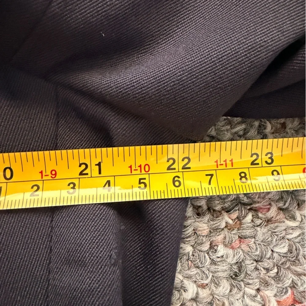 Elegant Vintage Black Double-Breasted Men's 100% Wool Made in Italy Blazer